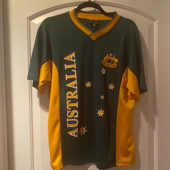 Australia Men's Soccer Jersey Short Sleeve - Picture 3 of 6